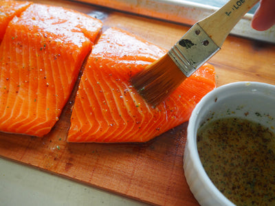 Cedar Grilled Maple Steelhead Trout