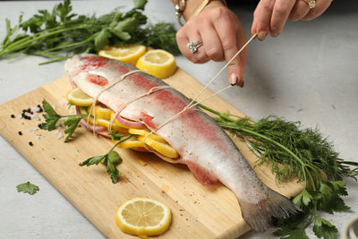 Oven Roasted Whole Trout