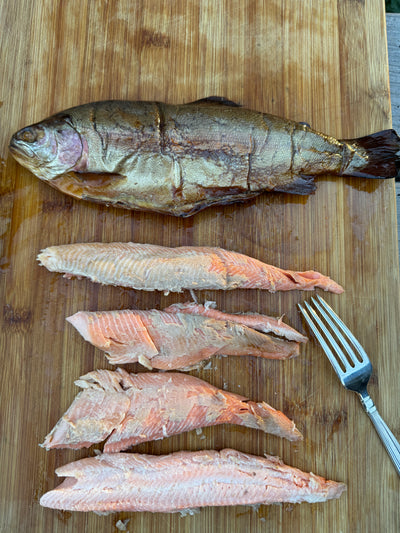 Whole Smoked 1lb Steelhead